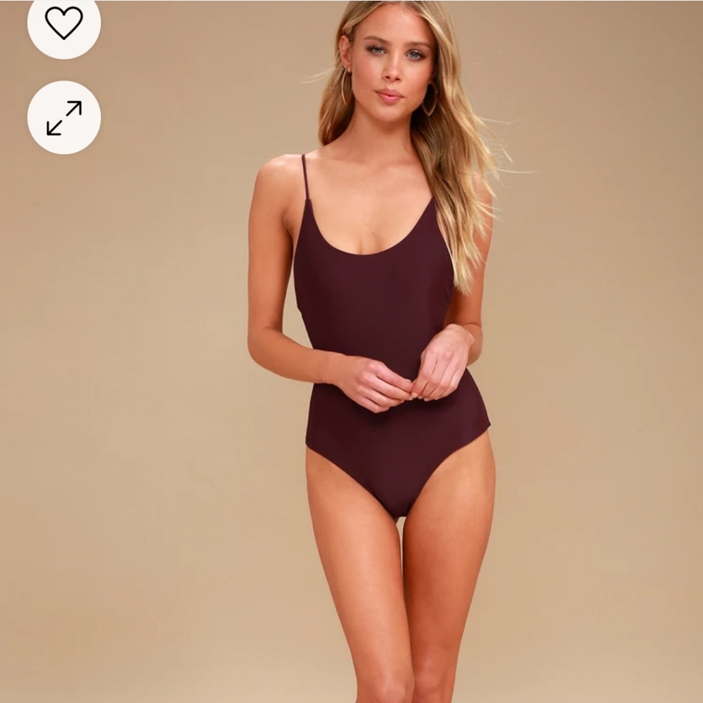 NWT Z SUPPLY LACE-UP ONE PIECE SWIMSUIT